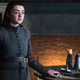 Illustration for article titled Let’s speculate wildly about iGame Of Thrones/i based on this picture of Maisie Williams’ shoes